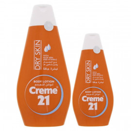 Crème 21 Body Lotion 400ml + 250ml