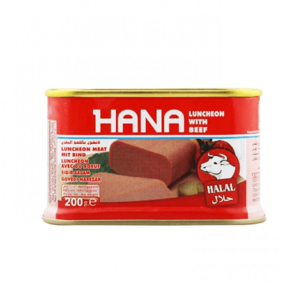 Hana Beef Luncheon Meat 200Gm Hana Beef Luncheon Meat 200Gm