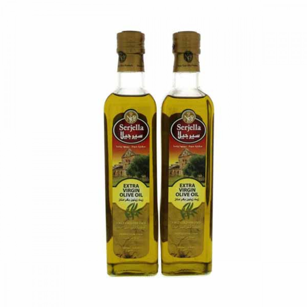 Serjella Extra Virgin Olive Oil 2 x 500ml  Serjella Extra Virgin Olive Oil 2 x 500ml