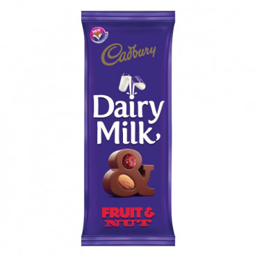 Cadbury Dairy Milk Chocolate Fruit & Nut 100gm 