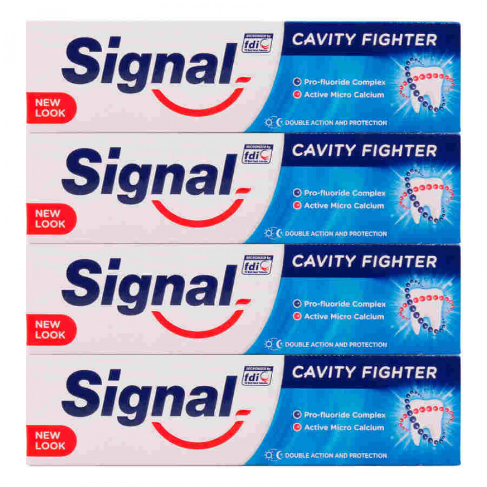 Signal Cavity Fighter Toothpaste 4 x 100ml  Signal Cavity Fighter Toothpaste 4 x 100ml