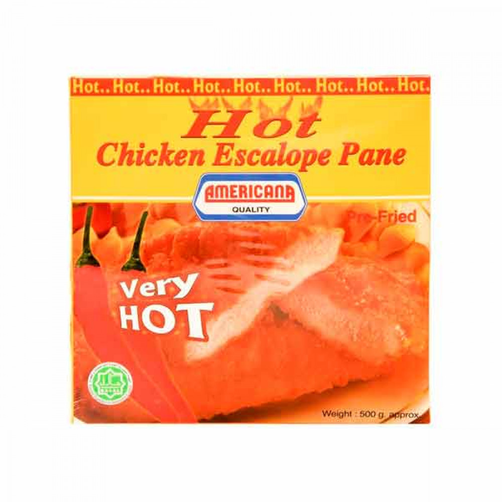 Americana Chicken Breast Hot Fillet 500gm  Americana Chicken Breast Hot Fillet 500gm
