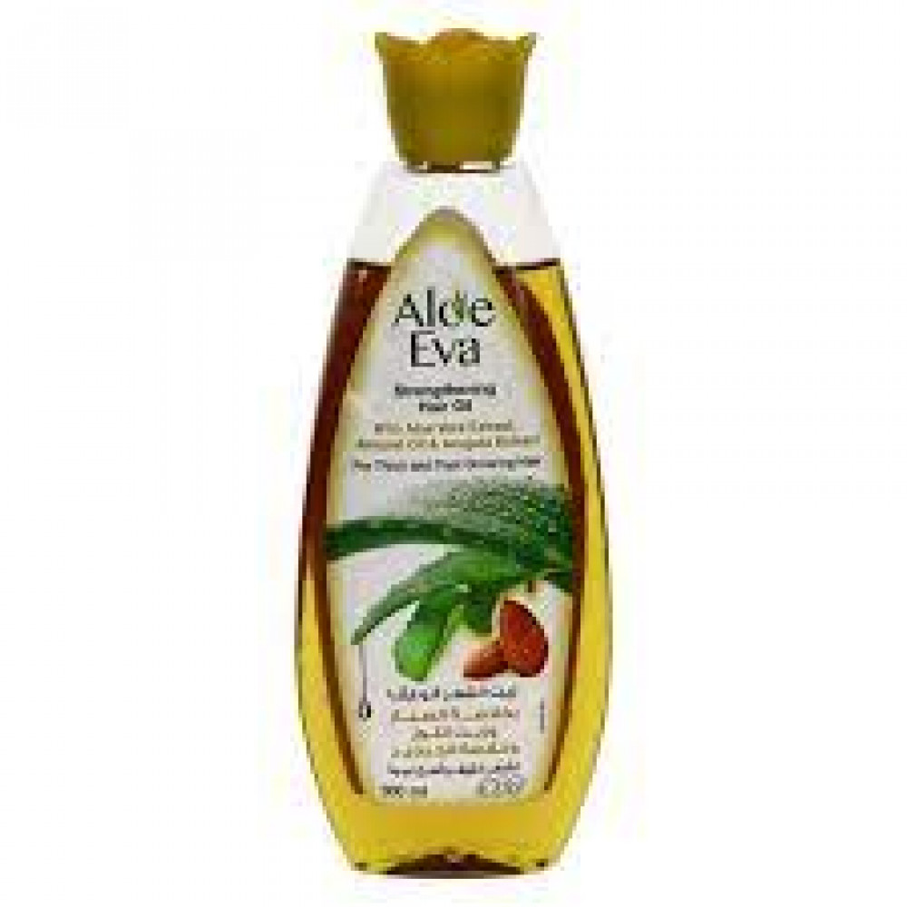Eva Hair Oil With Aloe Almond Oil 300 Ml Eva Hair Oil With Aloe Almond Oil 300 Ml