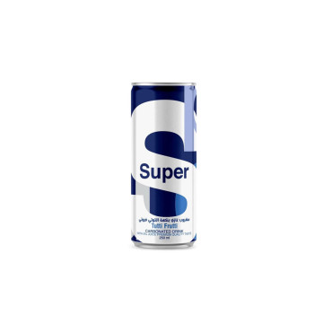 SUPER CARBONATED DRINK TUTI FRUTI SUGARFREE 250 ML