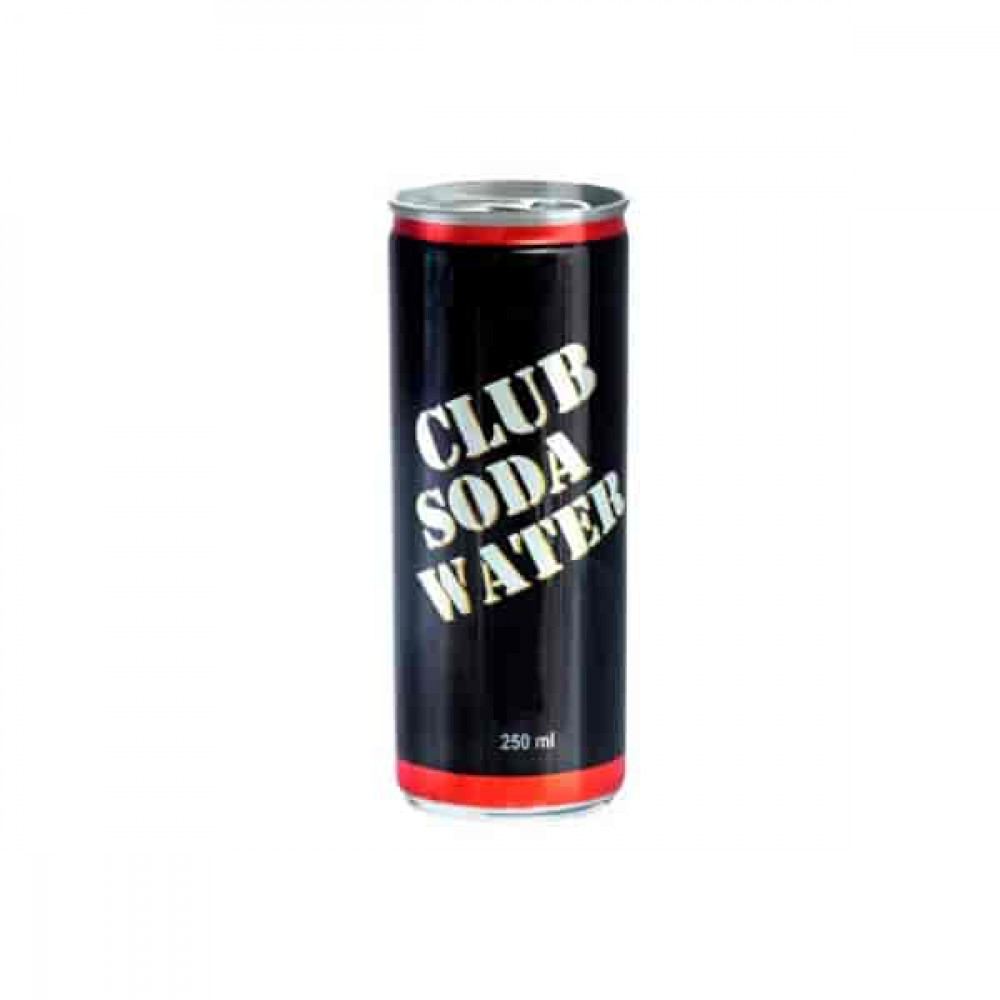 Club Soda Water Can 250ml  Club Soda Water Can 250ml