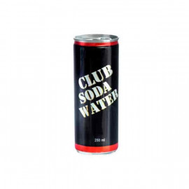 Club Soda Water Can 250ml