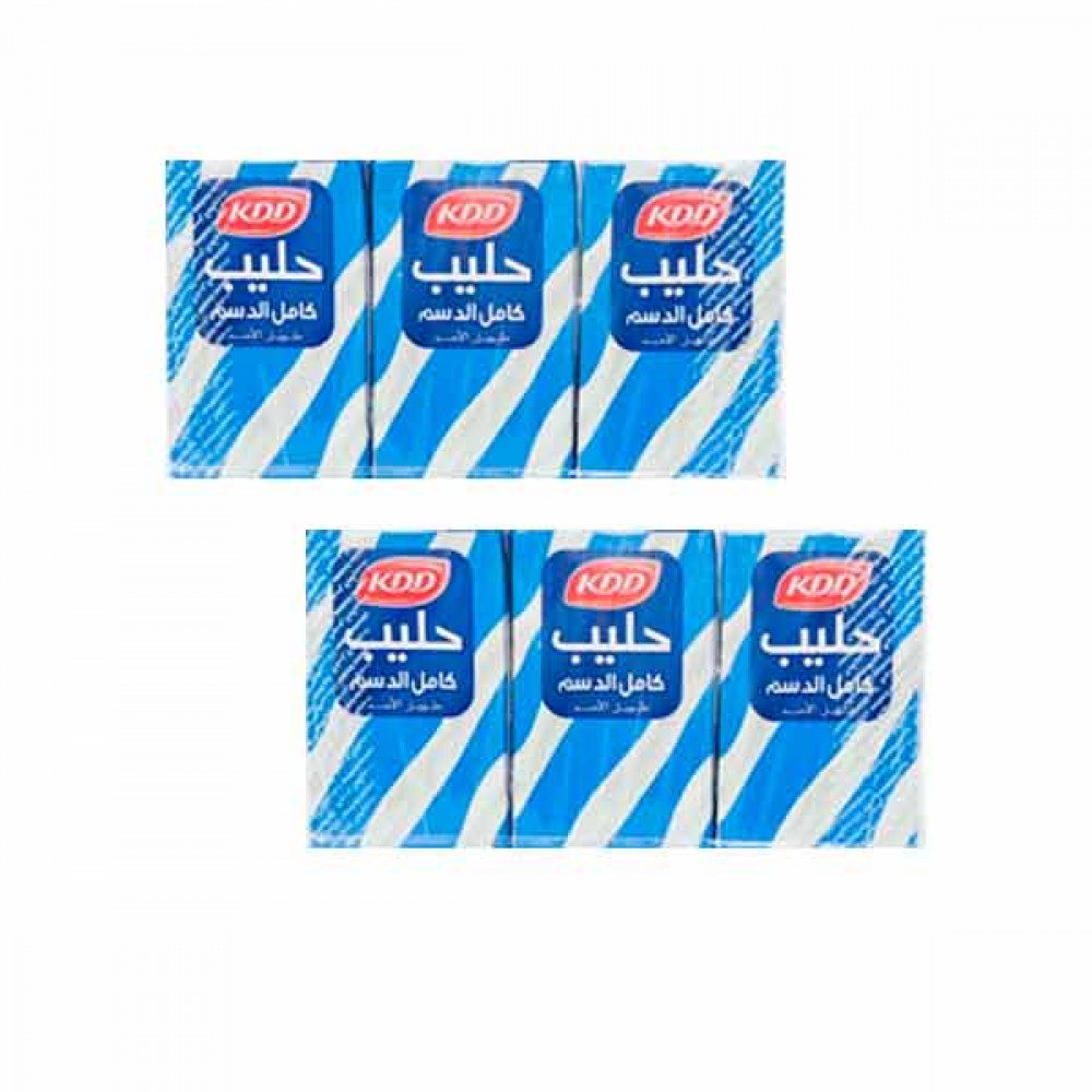 KDD Long Life Full Cream Milk 6 x 250ml  KDD Long Life Full Cream Milk 6 x 250ml