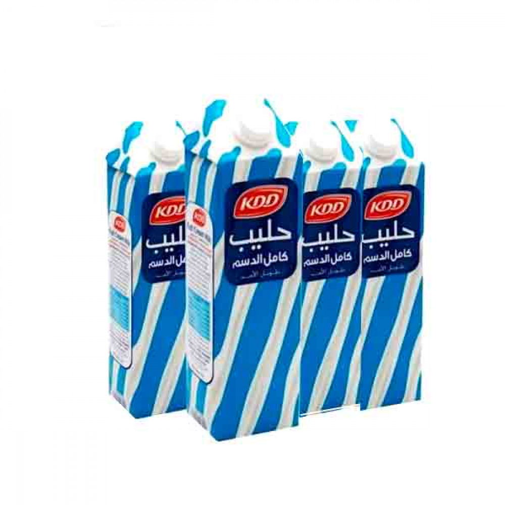 KDD Half Cream Long Life Milk 4 x 1Ltr  KDD Half Cream Long Life Milk 4 x 1Ltr