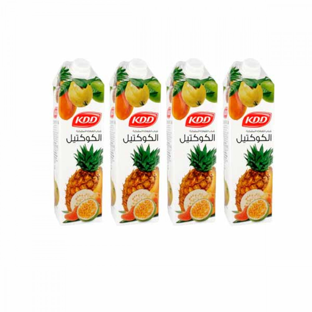 KDD Cocktail Juice 4 x 1Ltr  KDD Cocktail Juice 4 x 1Ltr