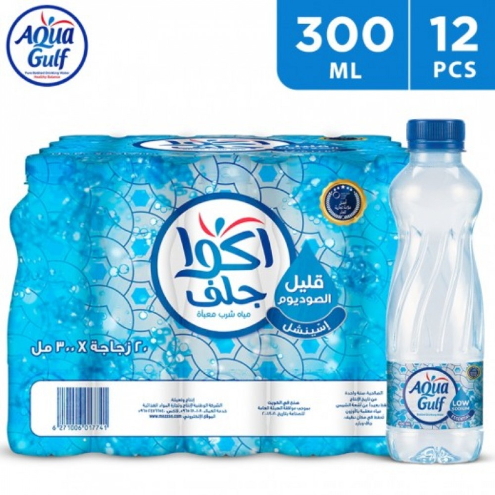 AQUAGULF DRINKING WATER LOW SODIUM 12S*300ML