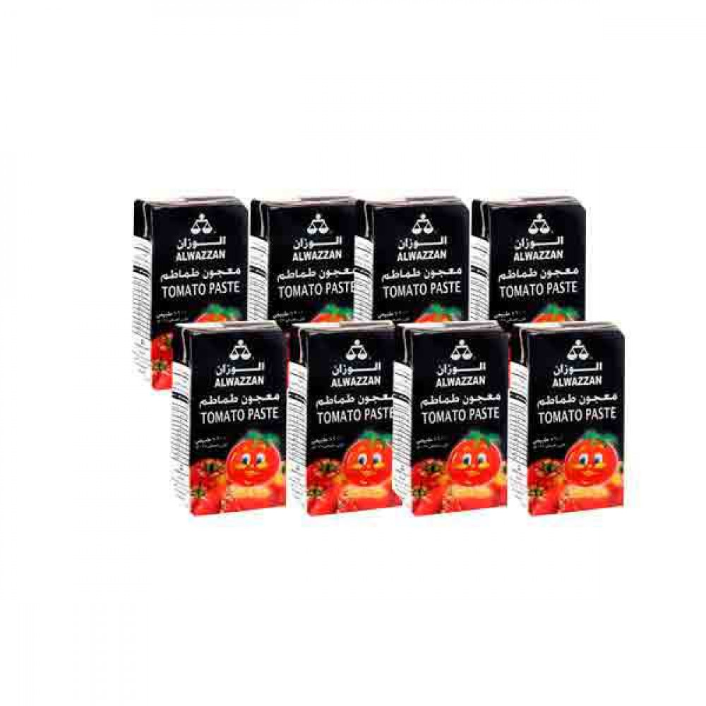 Al Wazzan Tomato Paste 8 x 135gm  Al Wazzan Tomato Paste 8 x 135gm