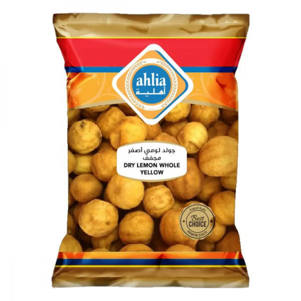 Ahlia Dry Lemon Yellow Whole 200gm  Ahlia Dry Lemon Yellow Whole 200gm