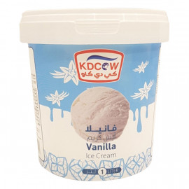 KDCow Ice Cream Vanilla 1Ltr