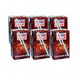 KD Cow Chocolate Flavoured Milk 6 x 250ml