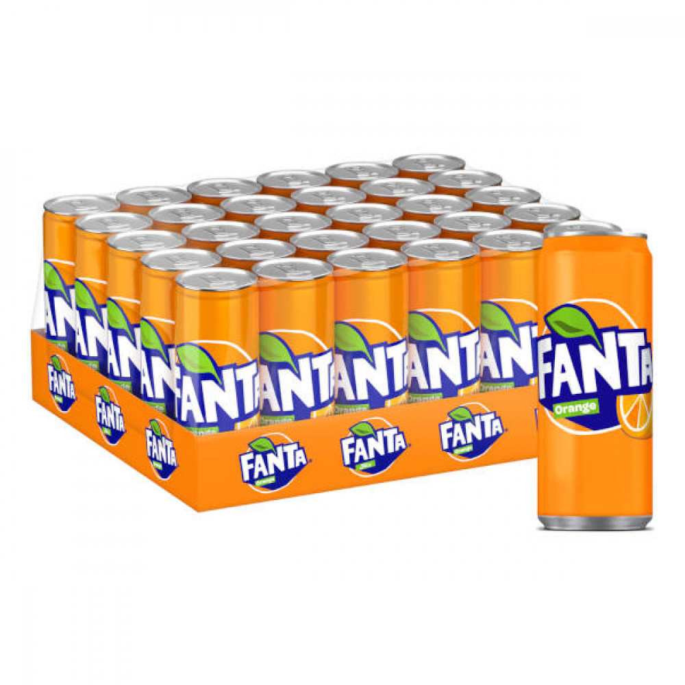 Fanta Soft Drink Orange 30 x 250ml  Fanta Soft Drink Orange 30 x 250ml