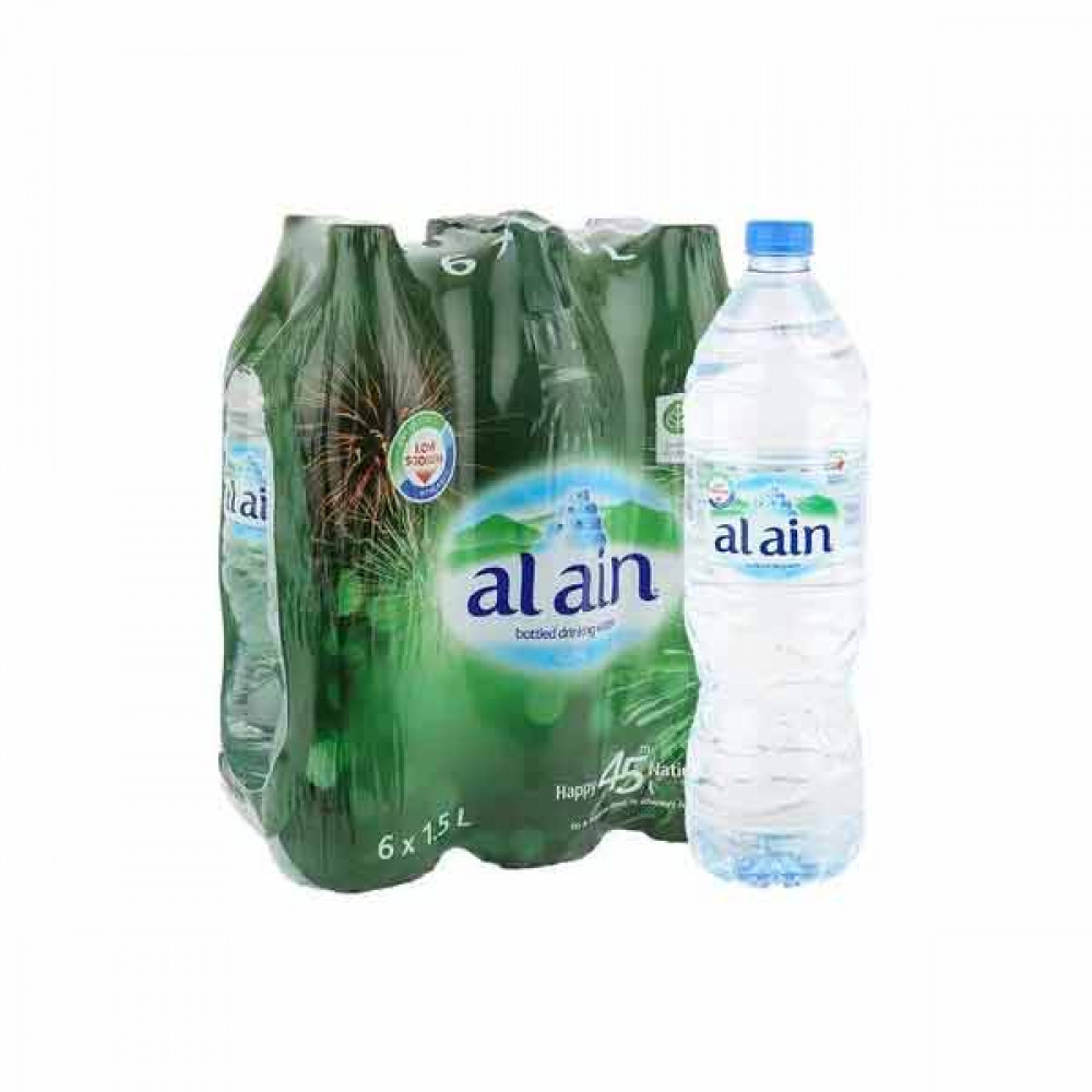 Al Ain Water 6 x 1.5Ltr  Al Ain Water 6 x 1.5Ltr