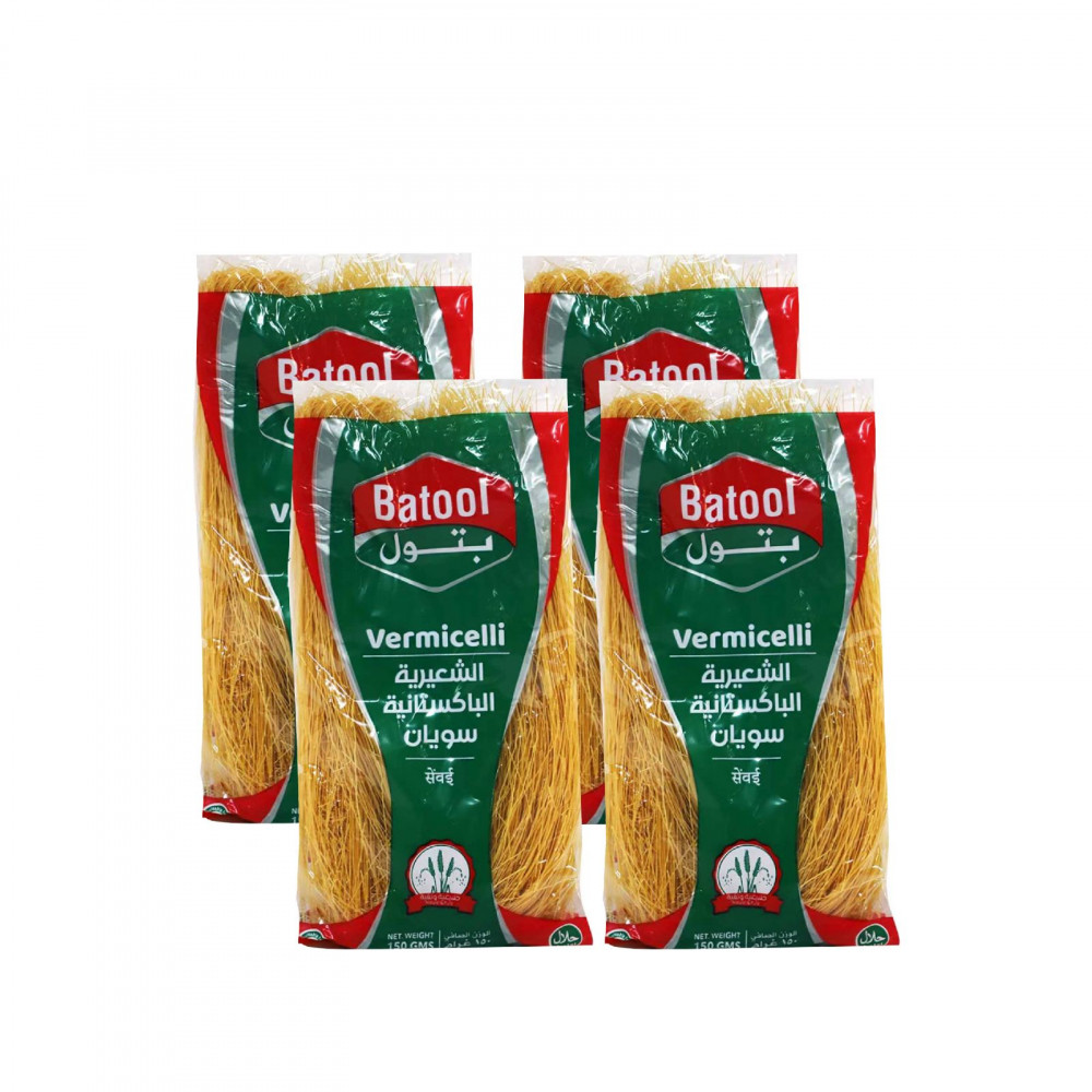Batool Vermicelli 4X150 Gm Batool Vermicelli 4X150 Gm