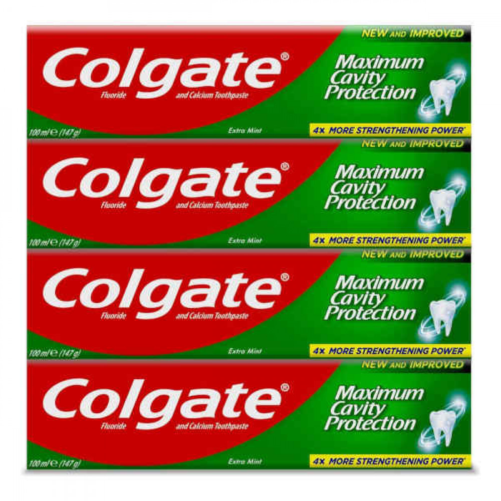 Colgate Toothpaste Extra Mint 4 x 100ml  Colgate Toothpaste Extra Mint 4 x 100ml