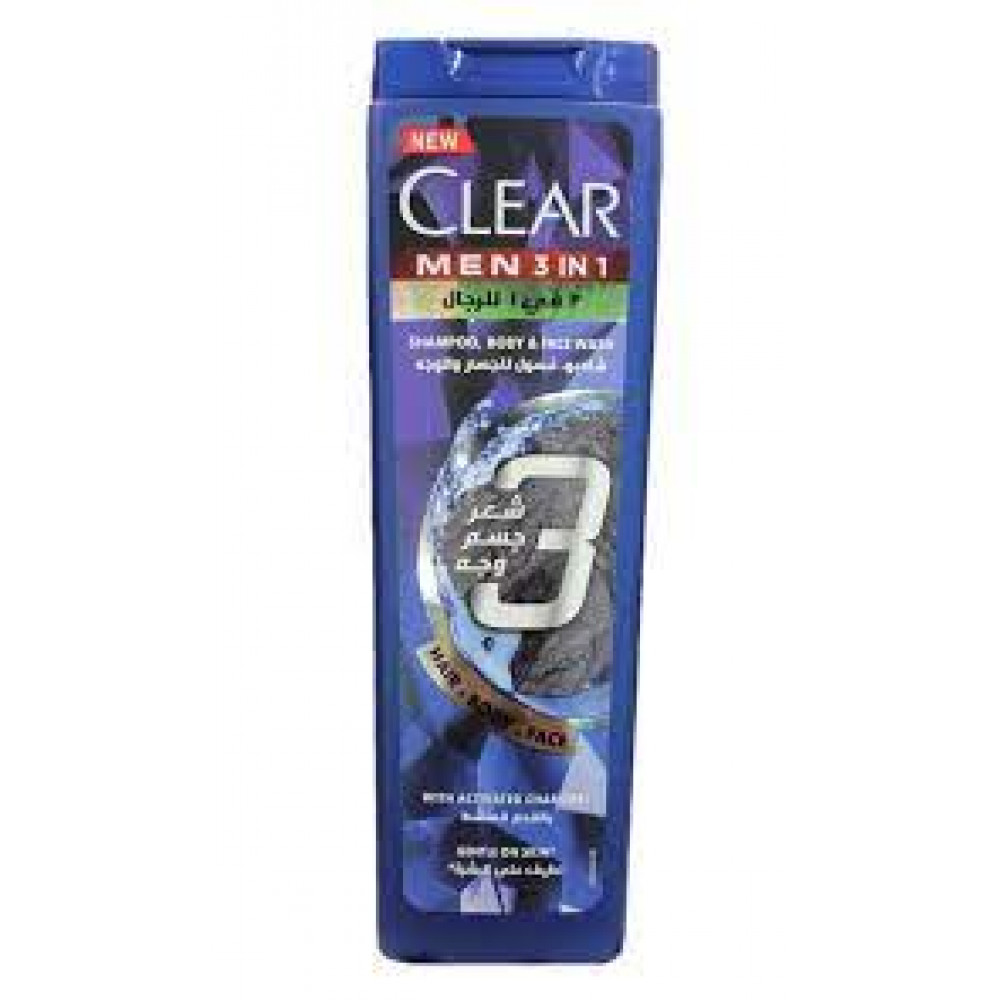 Clear Sh 3 In 1 Complete Care 400Ml Clear Sh 3 In 1 Complete Care 400Ml
