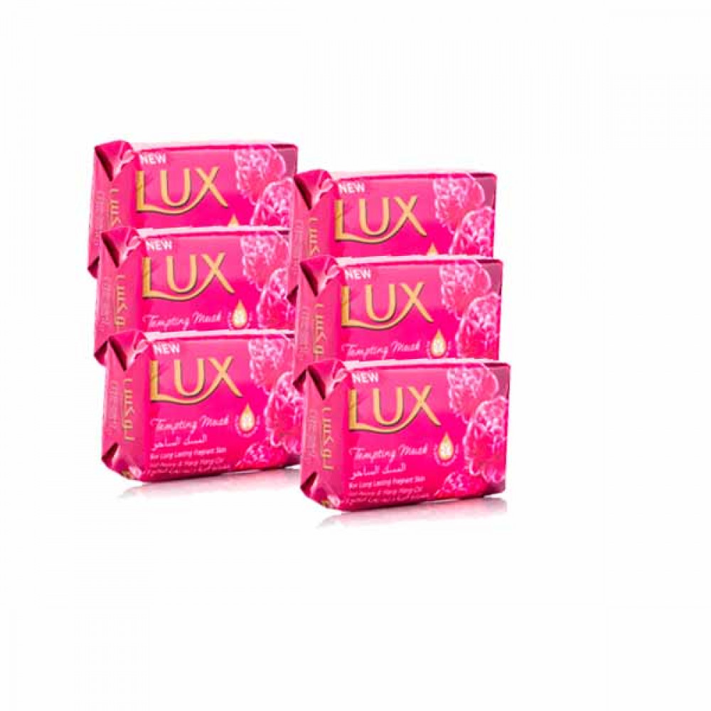 Lux Bath Soap Tempting Musk 6 x 120gm  Lux Bath Soap Tempting Musk 6 x 120gm