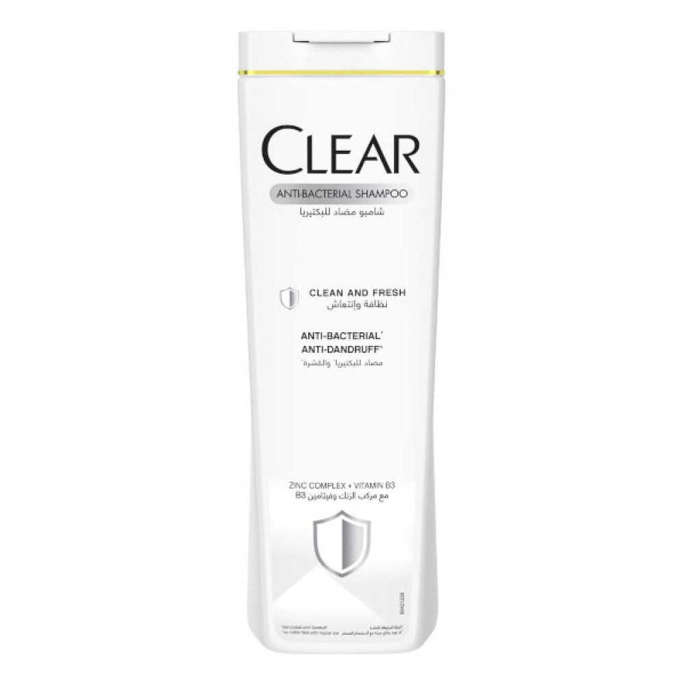Clear Shampoo Anti-bacterial 400ml 