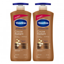 Vaseline Body Lotion Cocoa Radiant 2 x 400ml
