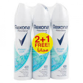 Rexona Deo Spray Shower Fresh Women 3X150Ml@15% Of