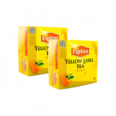 Lipton Yellow Label Tea Bags  100s x 2 