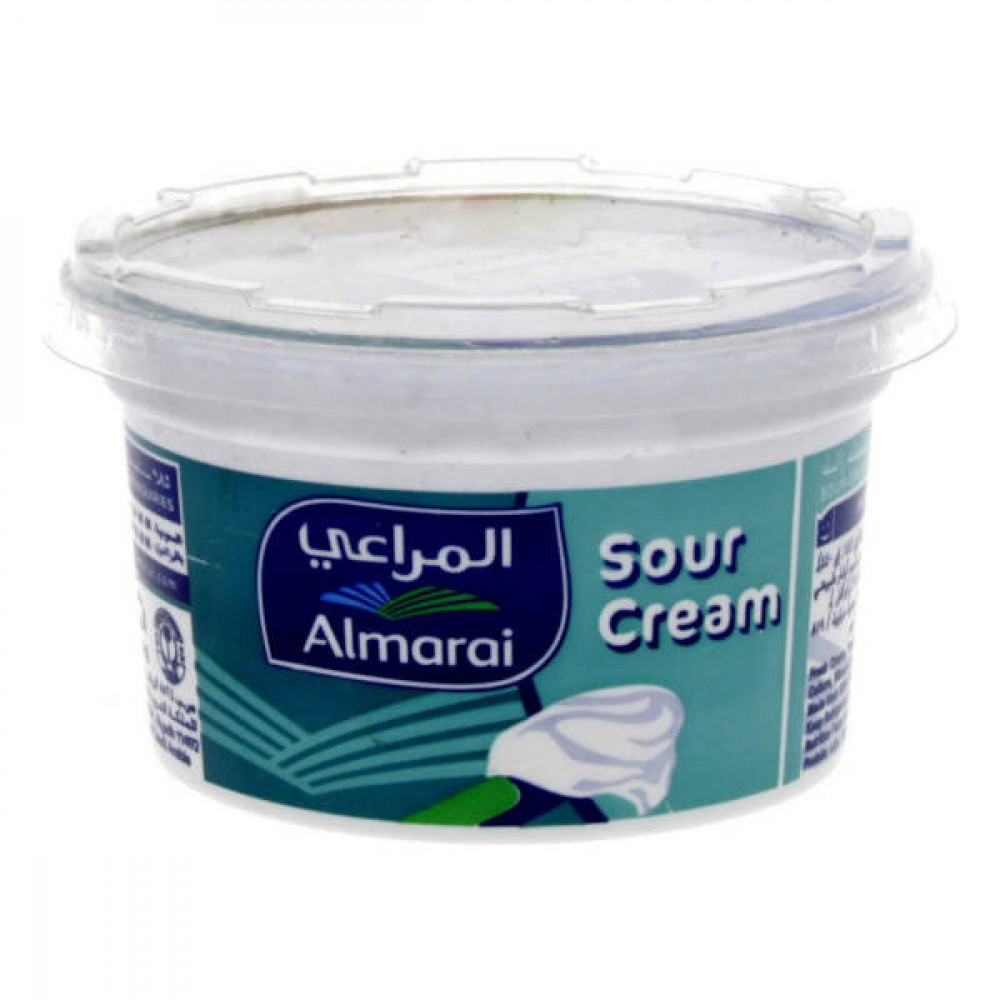 Almarai Sour Cream 200gm  Almarai Sour Cream 200gm
