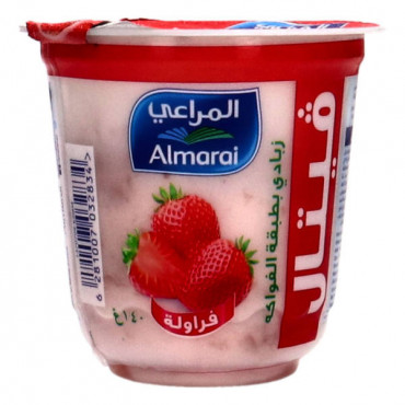 Almarai Vetal Layered Yogurt Strawberry 140gm 