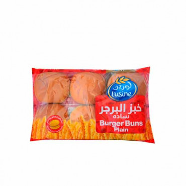 Lusine Burger Buns Plain 402gm 