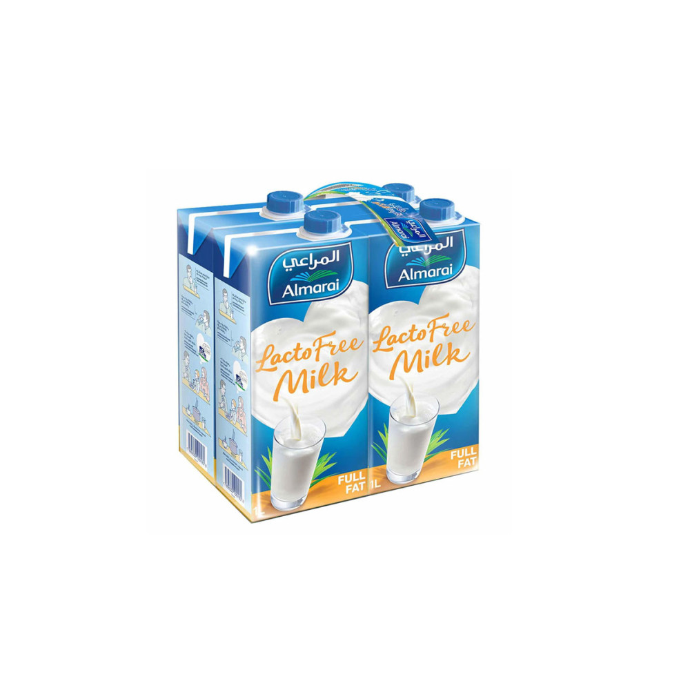 ALMARAI LACTO FREE UHT MILK 4X1LTR