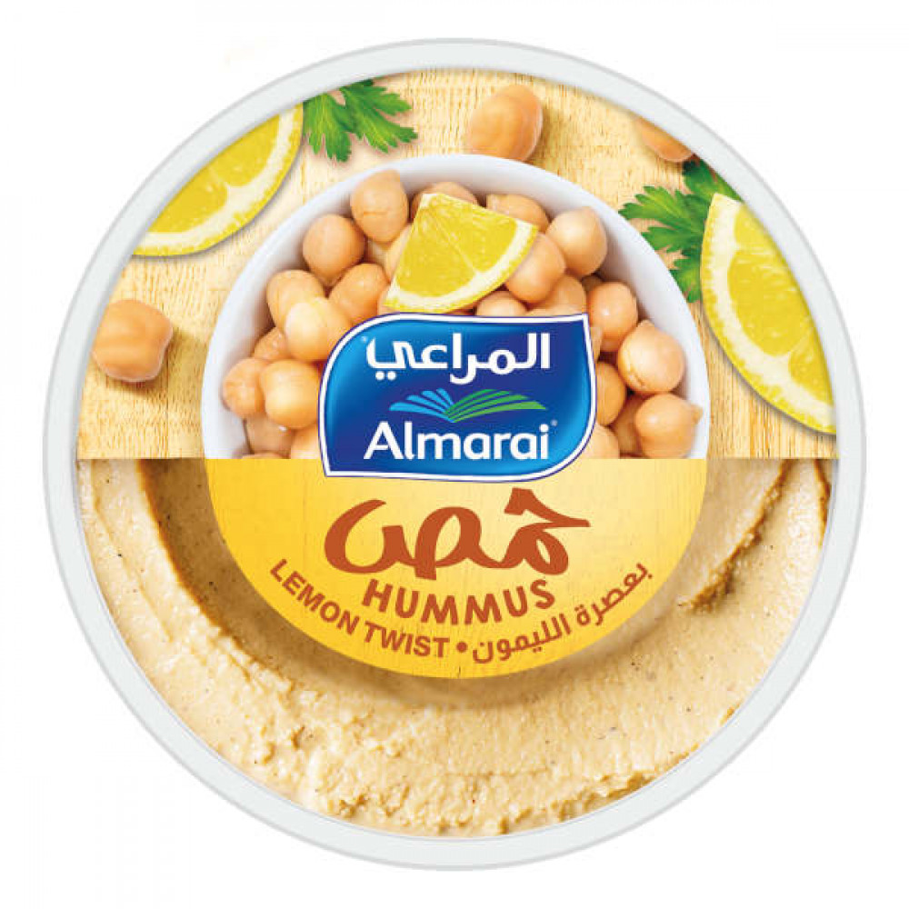 Almarai Hummus Lemon Twist 250gm  Almarai Hummus Lemon Twist 250gm