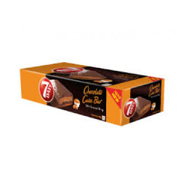 7 Days Cake Bar Enrobed Caramel 5X40 Gm