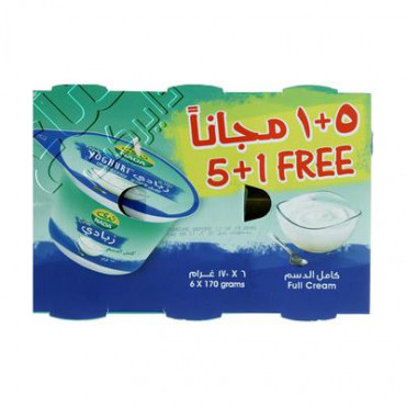 Nada Full Fat Yoghurt 6 x 170gm 