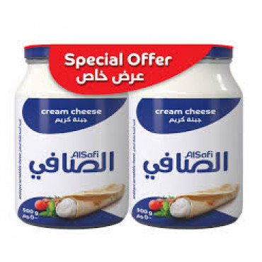 Al Safi Cheese Cream Jar 2X500Gm 