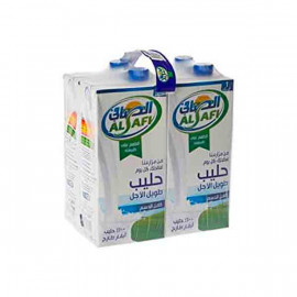 Al Safi Long Life Full Fat Milk 4 x 1Ltr