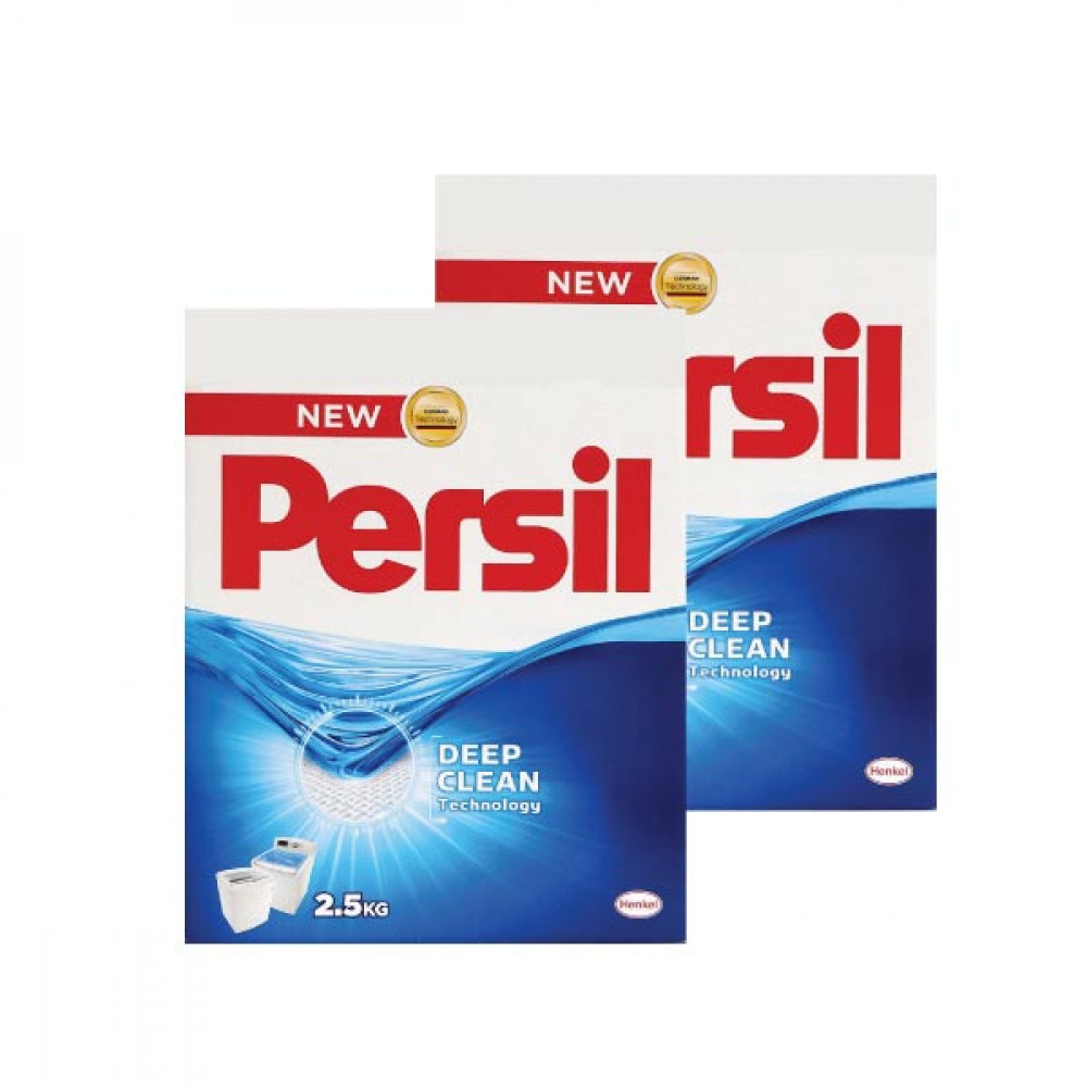 Persil Detergent Powder Semi-Automatic 2 x 2.5Kg  Persil Detergent Powder Semi-Automatic 2 x 2.5Kg