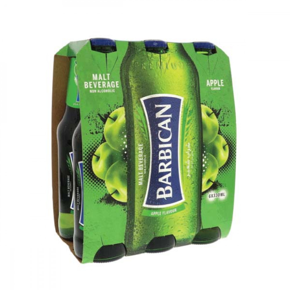 Barbican Malt Beverage Apple 6 x 330ml  Barbican Malt Beverage Apple 6 x 330ml