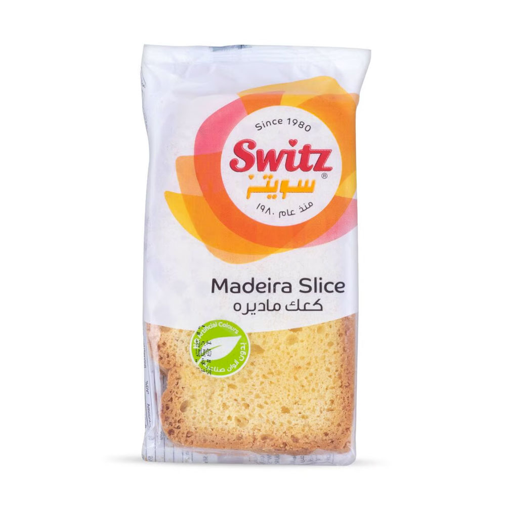 SWITZ MADEIRA SLICE CAKE 70GM SWITZ MADEIRA SLICE CAKE 70GM