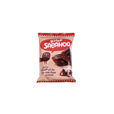 SABAHOO CHOCOLATE CHIPS BROWNIE CAKE 50 GM