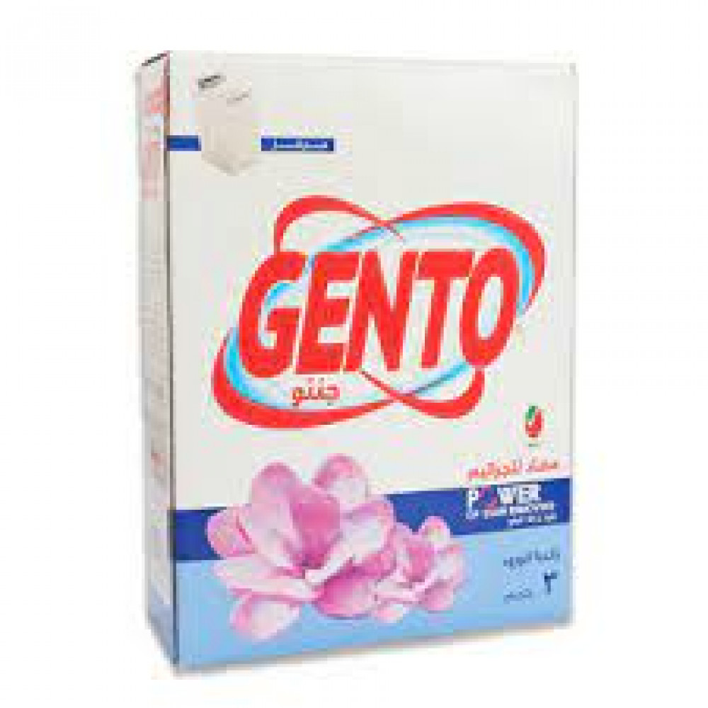 Gento Detergent Powder High Foam Scent Rose 2.5Kg Gento Detergent Powder High Foam Scent Rose 2.5Kg