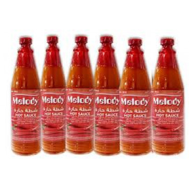 Melody Hot Sauce 6 X 88Ml