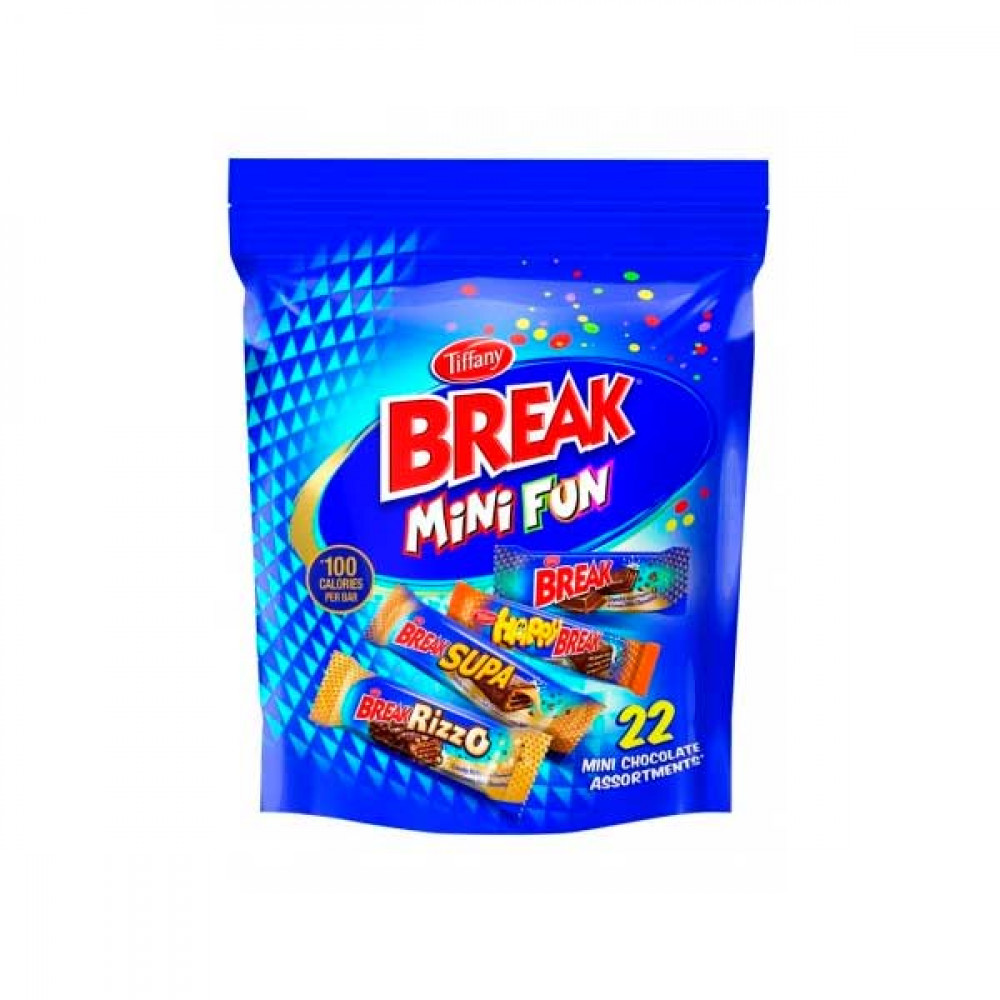 Tiffany Break Mini Fun 384gm  Tiffany Break Mini Fun 384gm