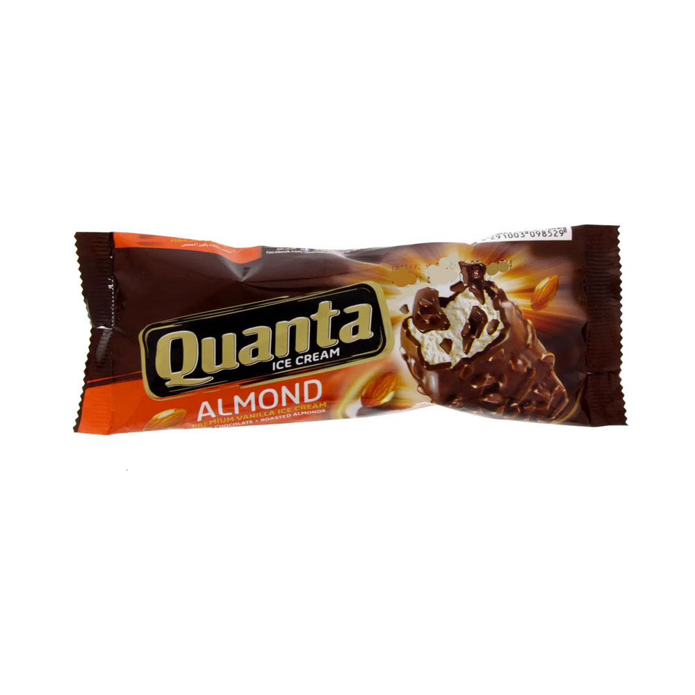 QUANTA ALMONDS ICE CREAM 100ML QUANTA ALMONDS ICE CREAM 100ML