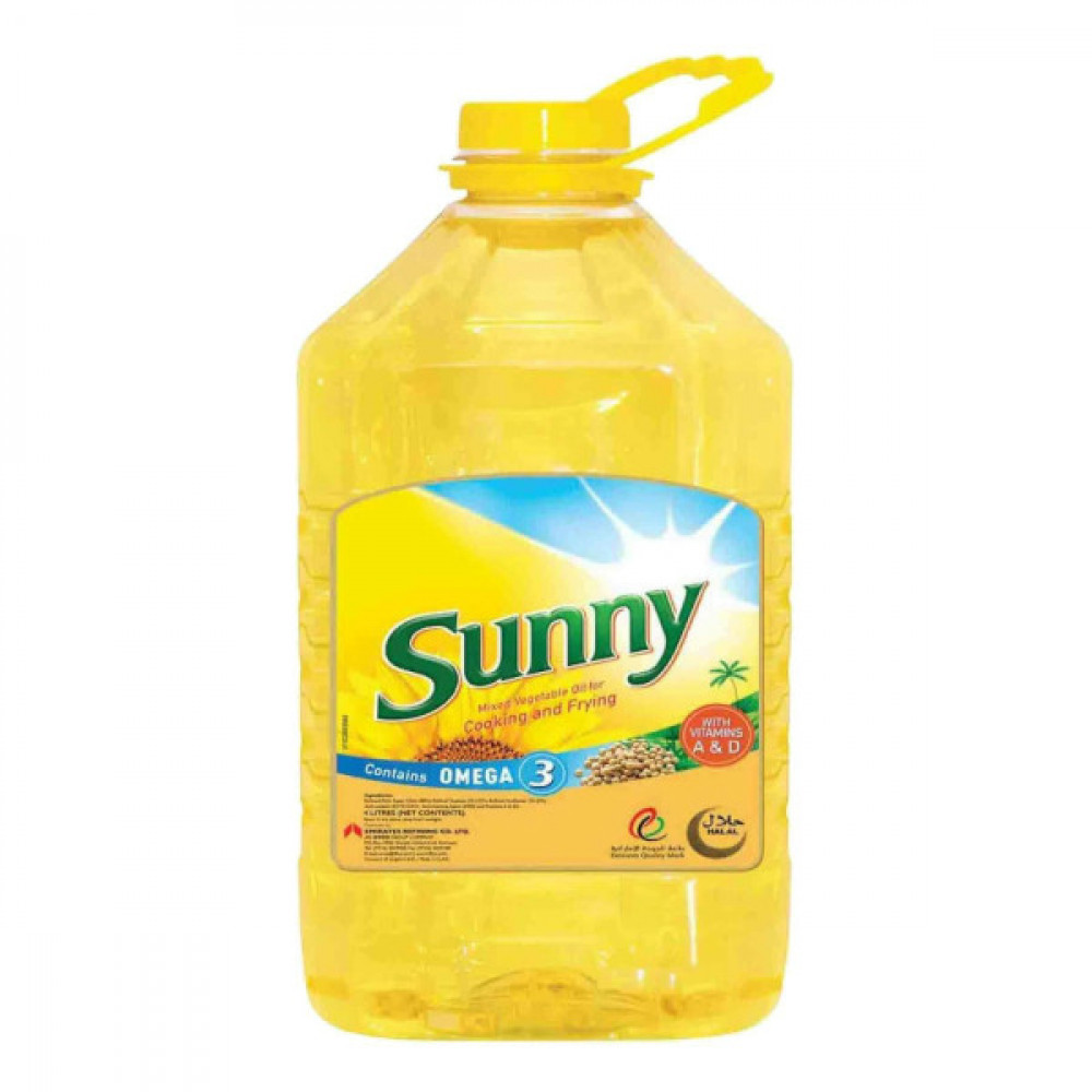 Sunny Vegetable Oil 4Ltr  Sunny Vegetable Oil 4Ltr