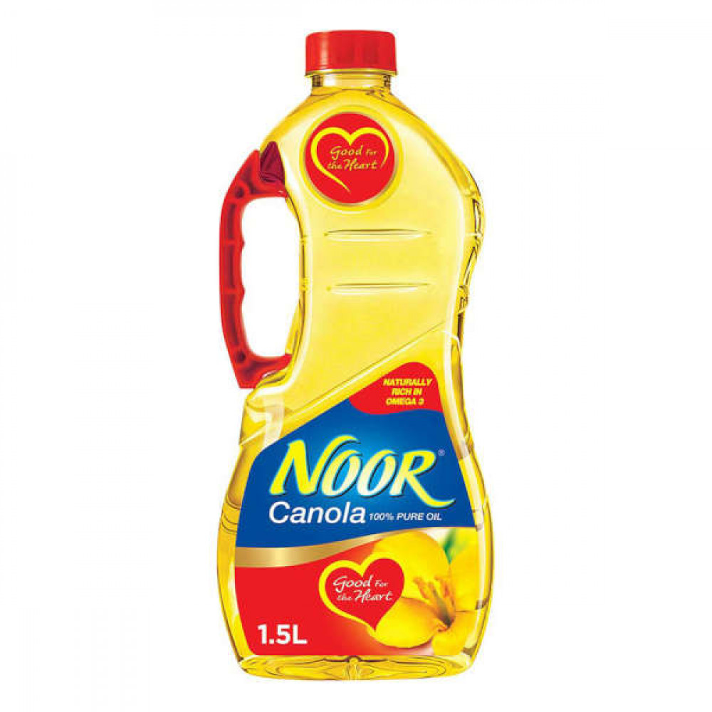 Noor Canola Oil 1.5Ltr  Noor Canola Oil 1.5Ltr