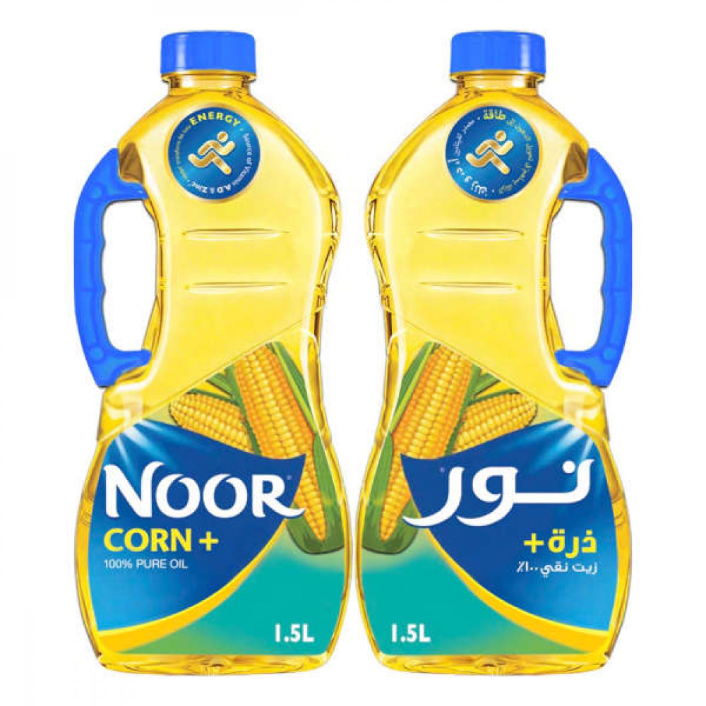 Noor Corn Oil 2 x 1.5Ltr 