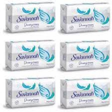 Savannah Beauty Soap Dreamy Cream Mr 6 X 120 Gm