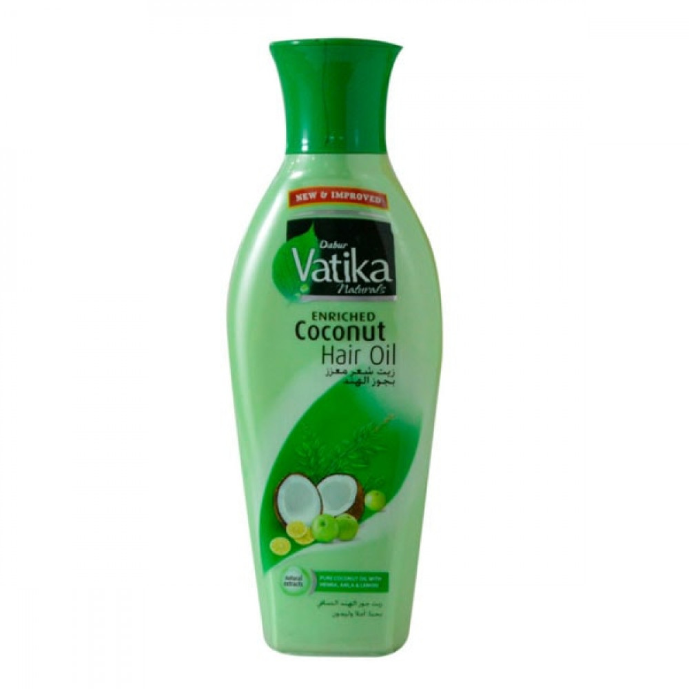 Dabur Vatika Enriched Coconut Hair Oil 125ml  Dabur Vatika Enriched Coconut Hair Oil 125ml